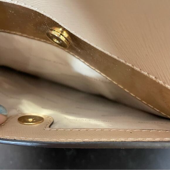 MICHAEL Michael Kors Frame Out Item Large North South Tote Women’s Oyster - Picture 3 of 12